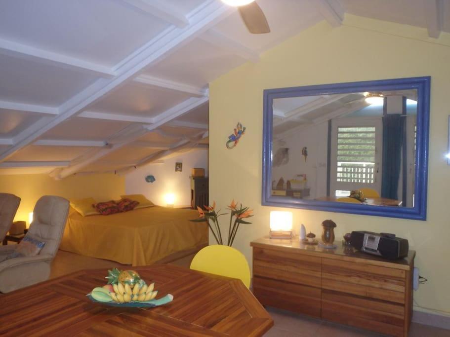 Charmant Et Spacieux Studio A 50M De La Plage Le Diamant Exterior photo